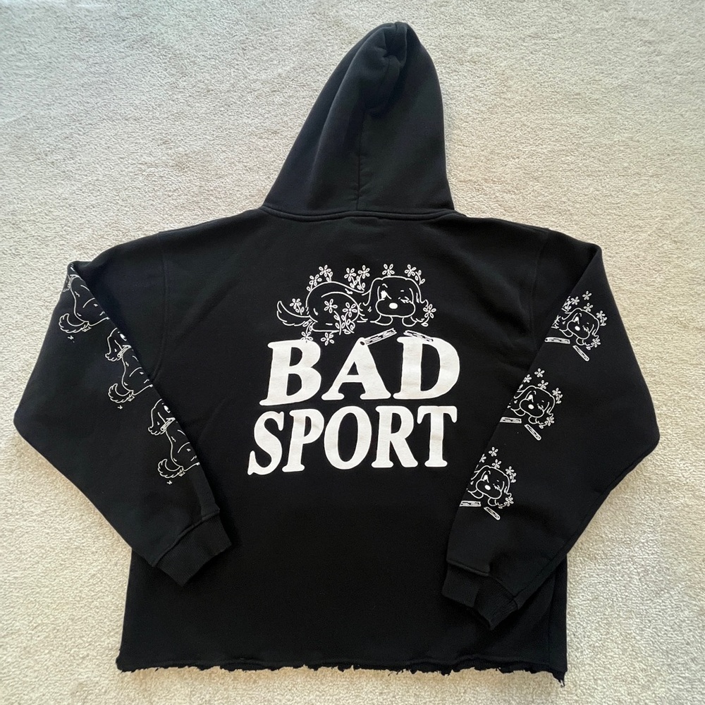 Dolls Kill Bad Sport Graphic Hoodie